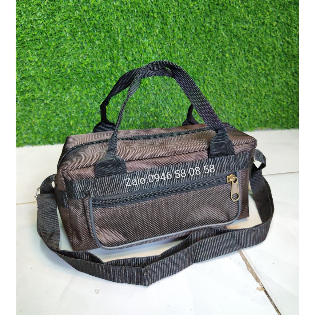 Túi đựng đồ nghề Mini-Brown03 hàng dầy cao cấp