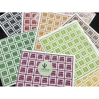 [ Thanh lý] Combo 250 tem trung thu cực rẻ