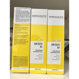 Kem chống nắng DERMACEUTIC SUN CEUTIC SPF50 - 50ml
