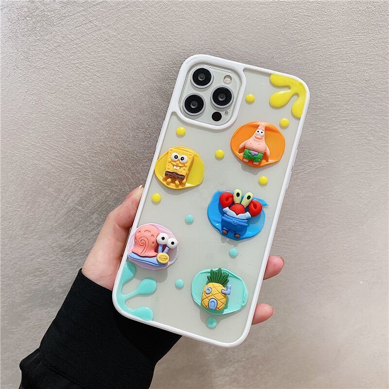 Ốp Điện Thoại Trong Suốt Cho Iphone 12 13 11 Pro Max X Xs Max Xr 7 8 Plus