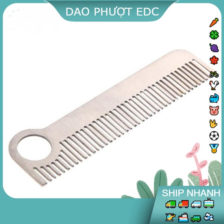 Lược EDC - Thép Không Gỉ