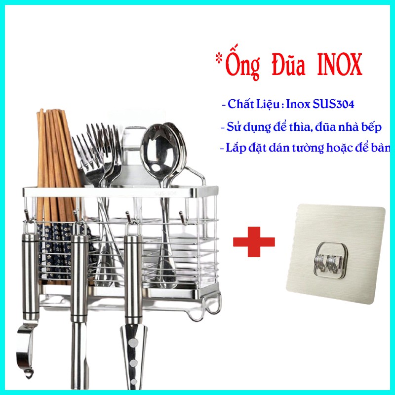 Ống Cài Dao - Ống Đựng Đũa Inox Không Han Rỉ