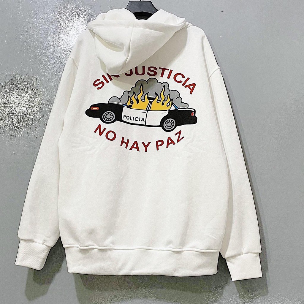 FREESHIP_ÁO HOODIE - ÁO KHOÁC NỈ NGOẠI Dây Kéo Sin Justicia (HD1190 - Ảnh Thật) | BigBuy360 - bigbuy360.vn