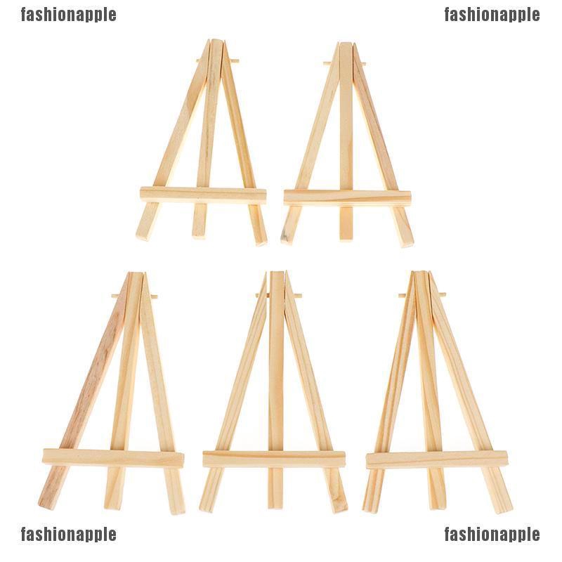 ❀❀ Bộ 5 Giá Đỡ Trưng Bày Thẻ Đám Cưới Bằng Gỗ