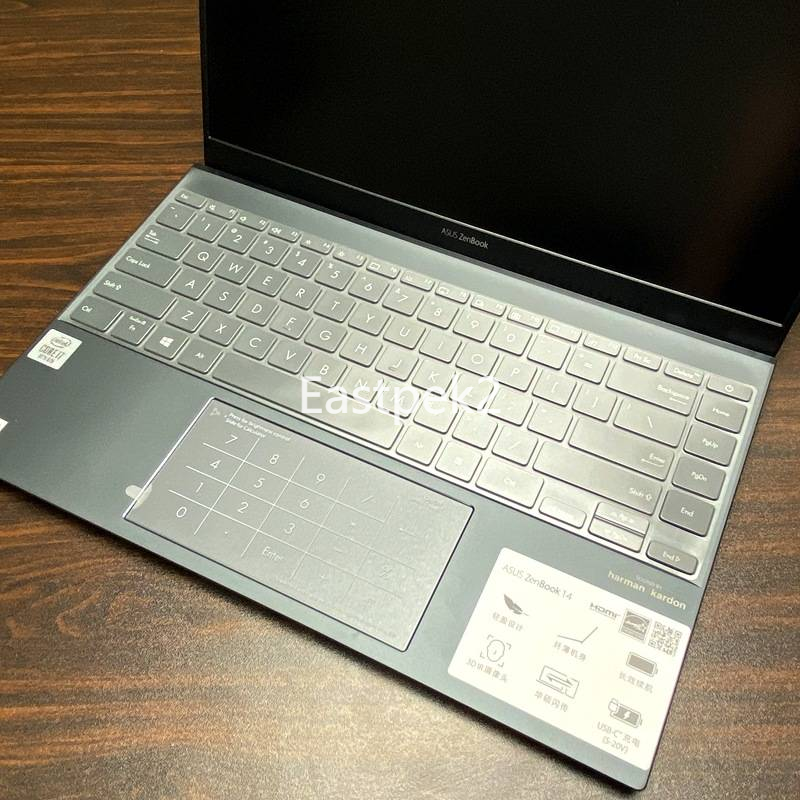 Miếng Dán Bảo Vệ Bàn Phím Cho Asus Zenbook 14 Ux425Ja Ux425 / Asus Zenbook 13 Ux325Ja Ux325 2020