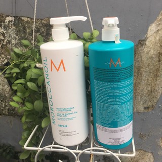 MOROCCANOIL ] DẦU GỘI XẢ PHỤC HỒI ĐỘ ẨM MOROCCANOIL REPAIR 1000ML CHÍNH HÃNG