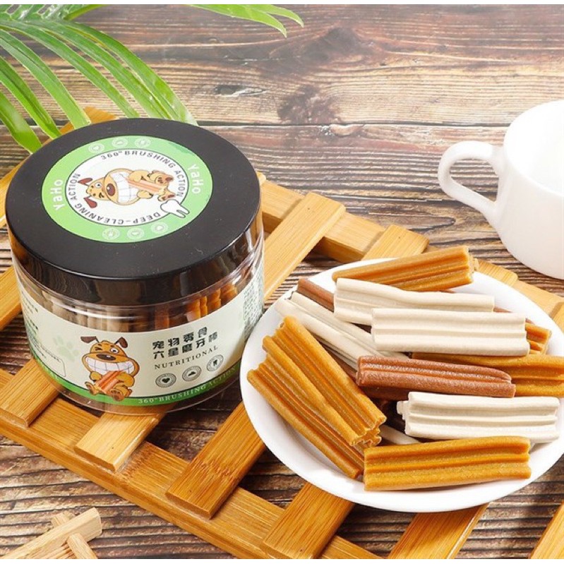 Snack nhai làm sạch răng Yaho cho chó