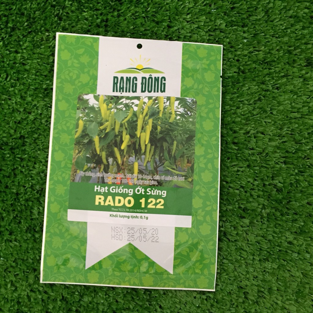 HẠT GIỐNG ỚT SỪNG CAO SẢN