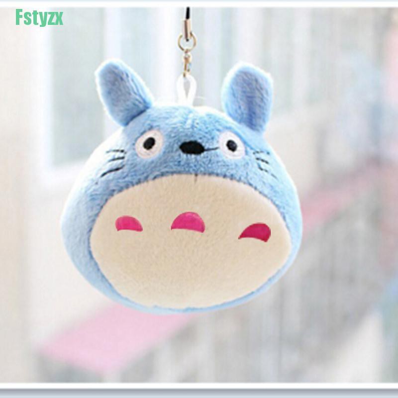 fstyzx 10CM Totoro Pendant Plush Stuffed DOLL TOY ; Decor Wedding Bouquet TOY Gift DOLL