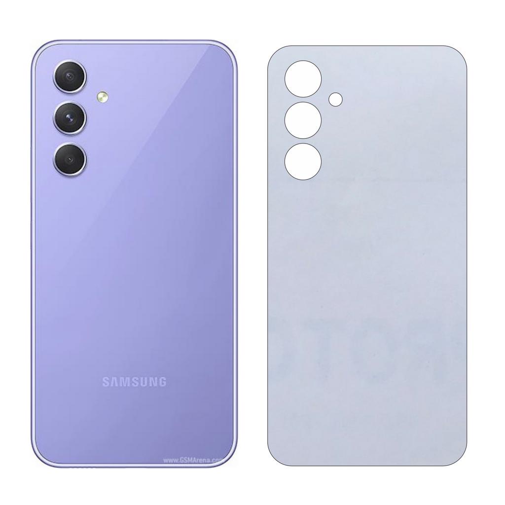 Miếng Dán Lưng Samsung A54 5G Decal Trong Nhám Chống Vân Tay