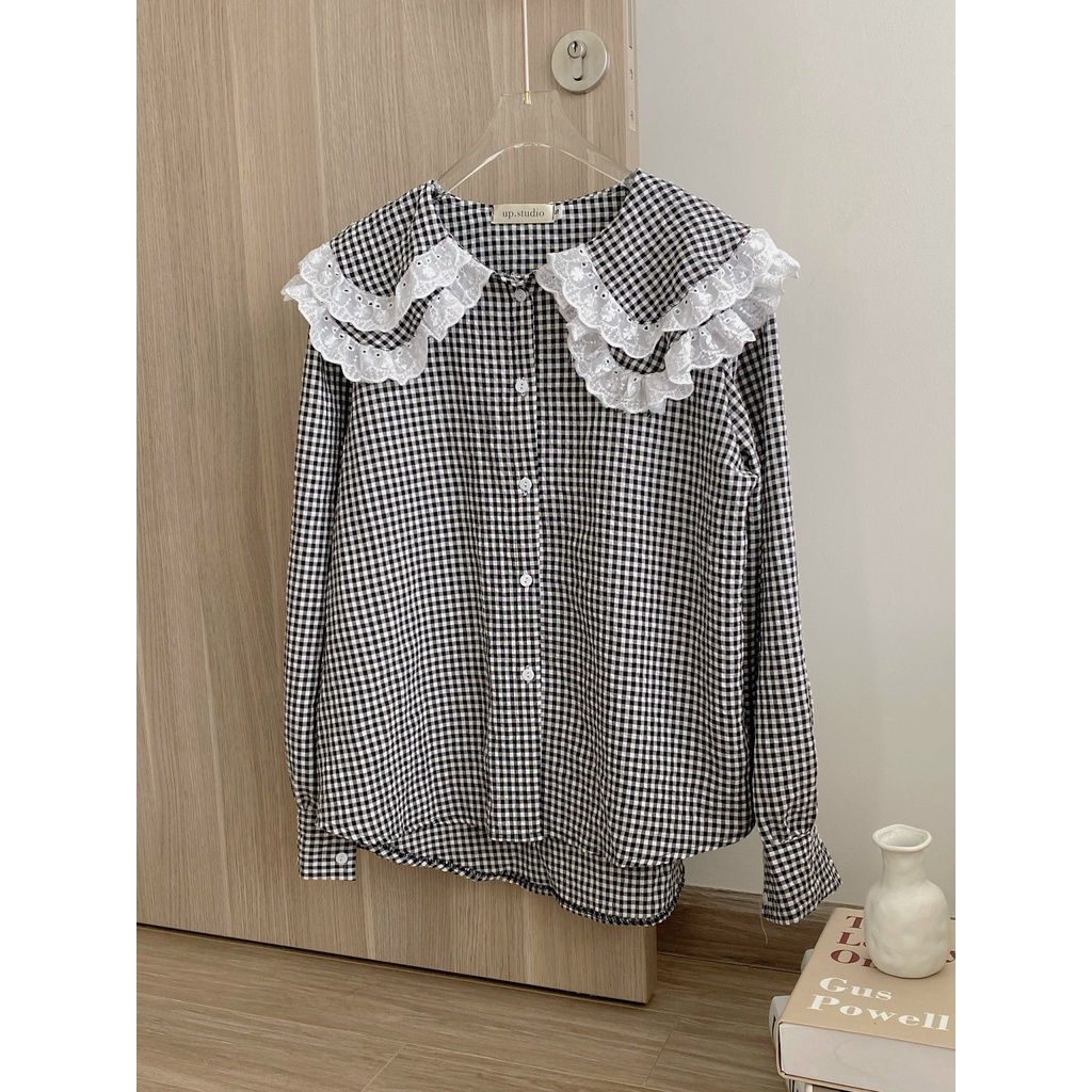 Áo sơ mi cổ bèo 2 lớp SV292