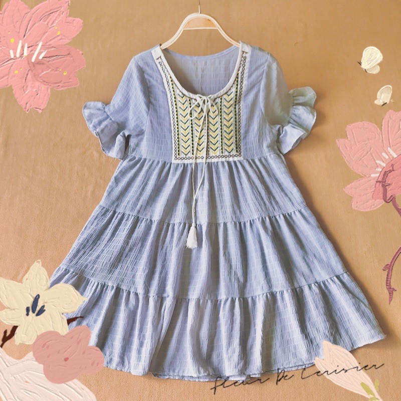 🎐 ĐẦM BOHO DÁNG BABYDOLL🎐