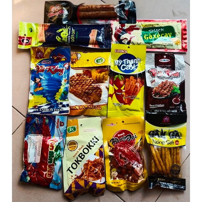 Snack cay cay vui