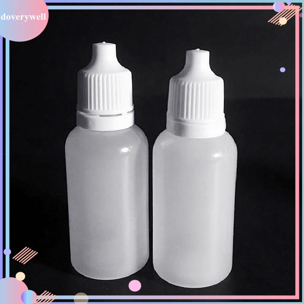 Bộ 3 chai nhựa rỗng mini dung tích 20ml tiện dụng cho trường học