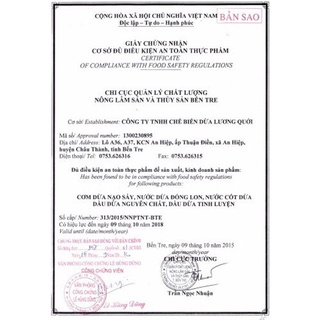 Dầu Dừa Tinh Luyện ( Cooking oil ) Vietcoco : - chai 1 lít