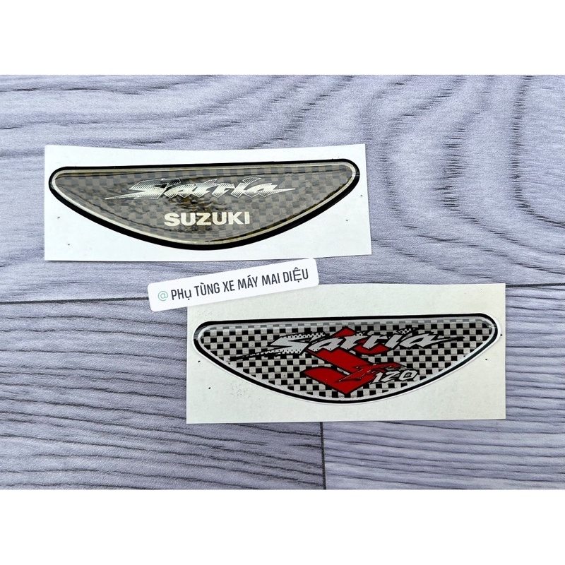 LOGO TEM MẶT NẠ SATRIA ĐỜI 2000