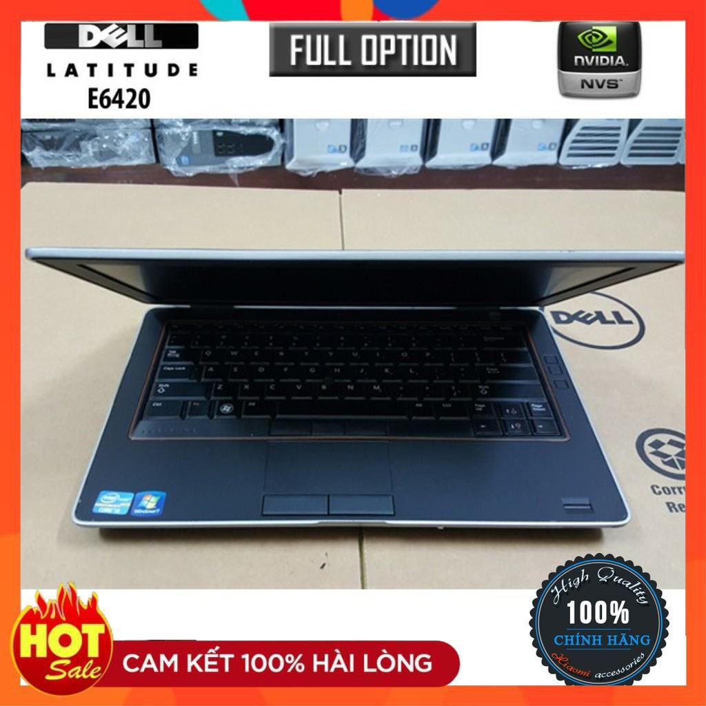 [Chính Hãng]Laptop Dell latitude E6420 Core i5 2520M Ram 4G ổ cứng HDD 250G or SSD 128G cực khỏe chơi game,VP,giải trí