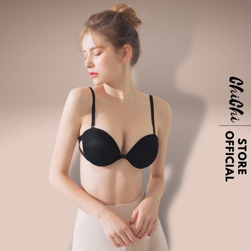 Áo Lót Nữ, Áo Ngực Nữ Chất Su Mịn Có Gọng Mút Mỏng Nâng Ngực, Thông Thoáng An Toàn Cho Da CHICHI BRA 750