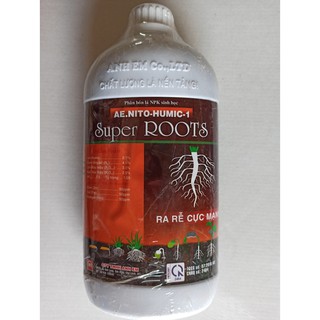 AE.NITO-HUMIC-1 Super ROOTS - Ra rễ cực mạnh - Chai 1 lít