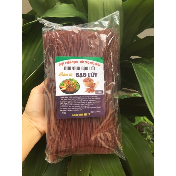 Bún/Phở gạo lứt đỏ ăn kiêng giảm cân