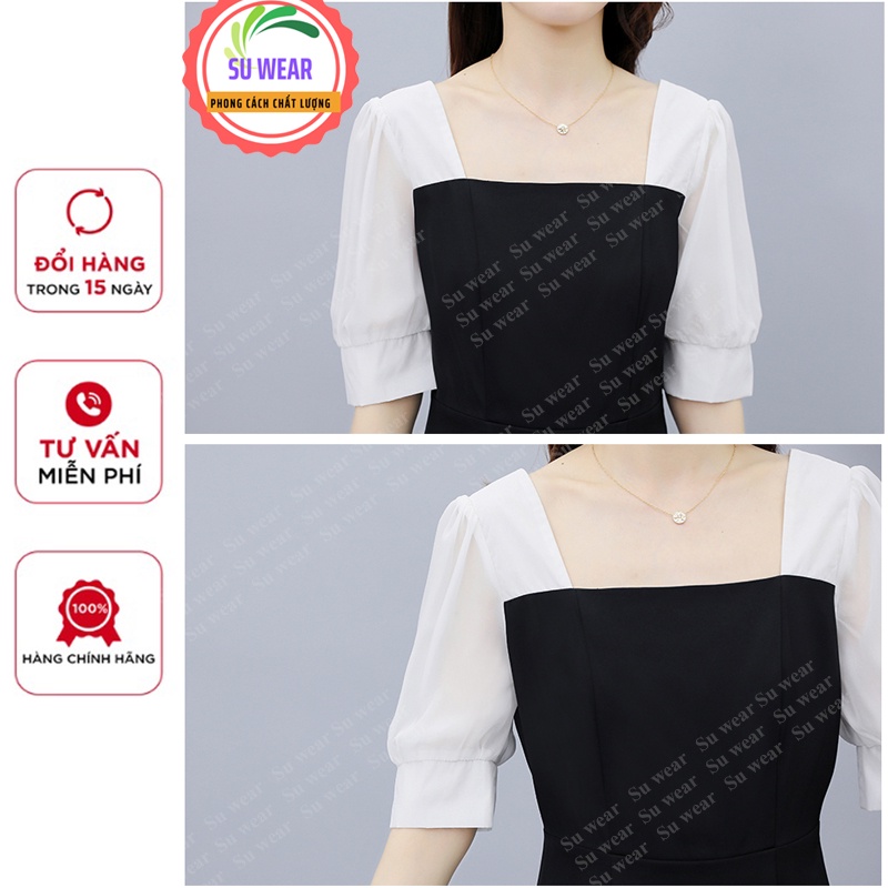 Đầm Ôm Dáng Màu Trơn Thời Trang Mùa Hè Phong Cách Hàn Quốc Cho Nữ dự tiệc, đi làm đi chơi | BigBuy360 - bigbuy360.vn
