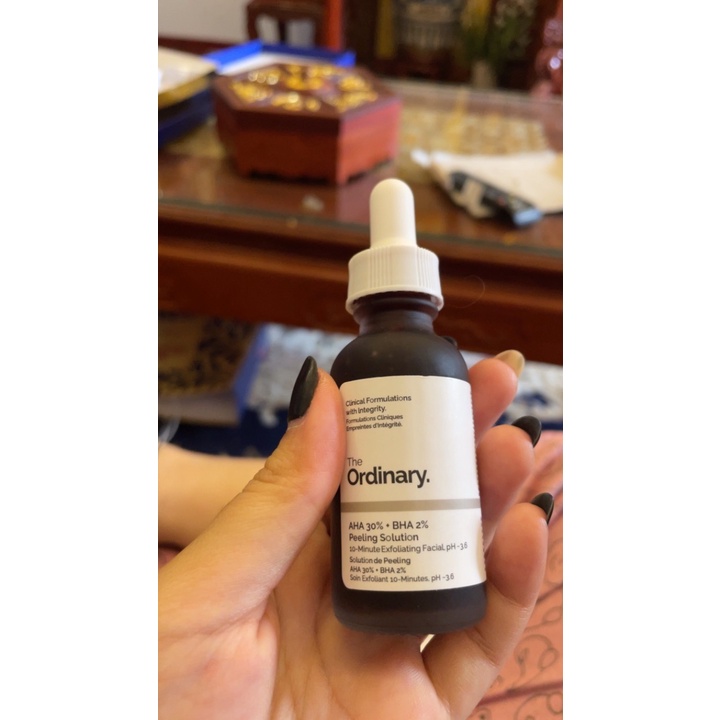 The Ordinary AHA 30% + BHA 2% Peeling Solution Phân loại chai 30ml