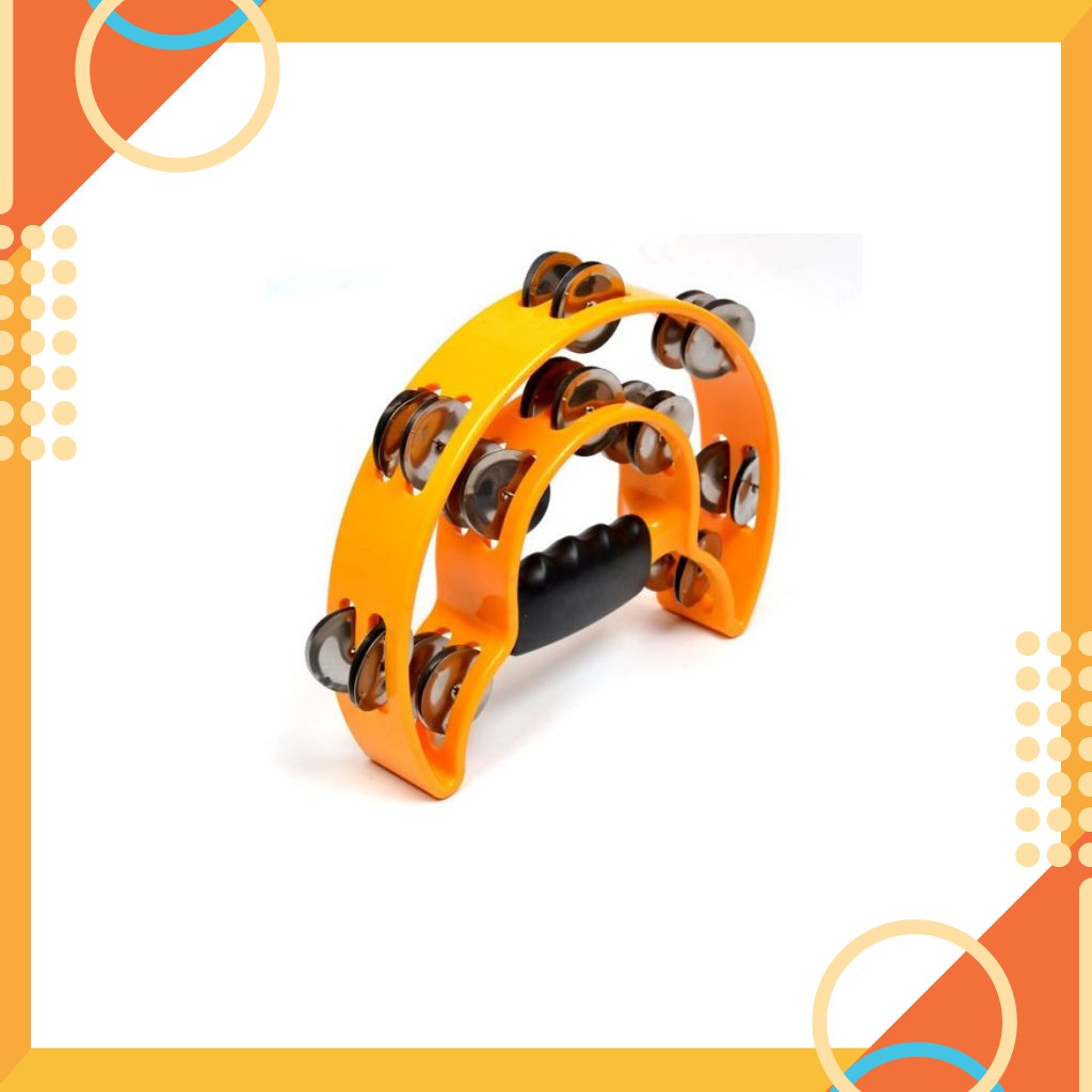 Lục Lạc lắc tay - Gõ Bo - Tambourine ATB-002