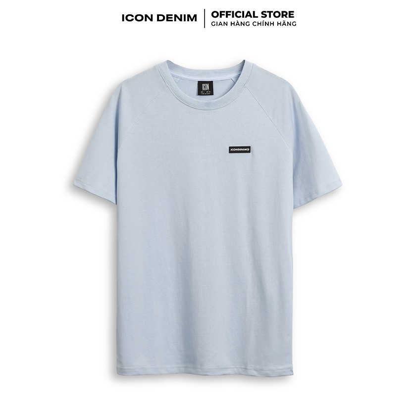 [Mã MABRIC99 giảm 10% tối đa 30k đơn 99k] Áo Thun Nam Tay Ngắn ICON DENIM Raglan Dry Cotton