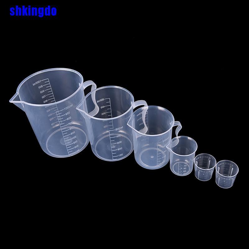 Cốc đo lường bằng nhựa 20 / 30 / 50 / 300 / 500 / 1000ml tiện dụng