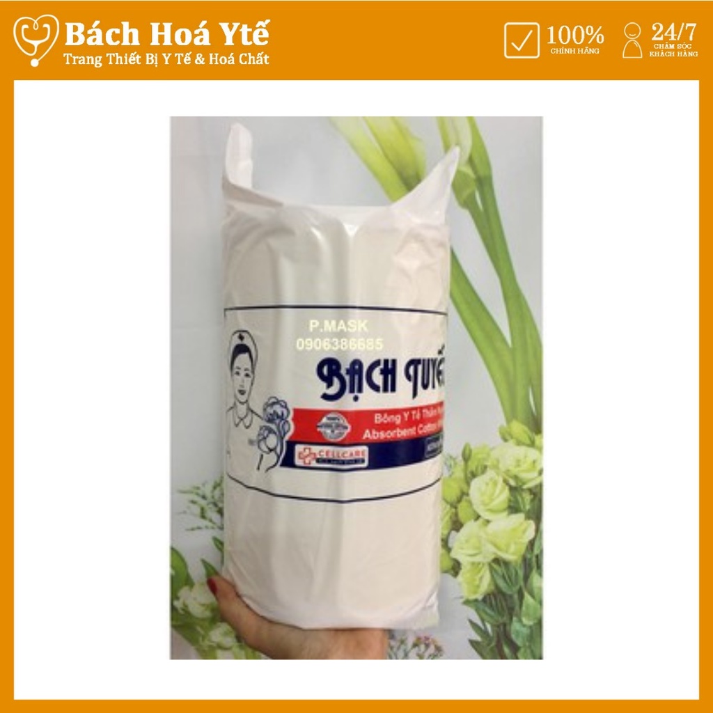 Bông Hút Việt Nam Bạch Tuyết 1kg/1 Túi (Loại 1), chất lượng uy tín.