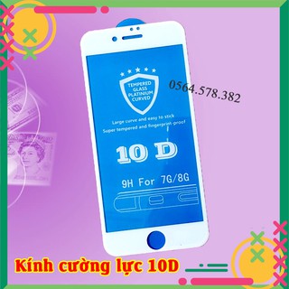 KÍNH CƯỜNG LỰC IPHONE 10D FULL MÀN + CƯỜNG LỰC SIÊU BỀN DÀNH CHO IPHONE + SPTRANG