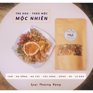 Trà Hoa Thảo Mộc Cam Sả  ( Trà Detox - Thanh Lọc Cơ Thể)50G