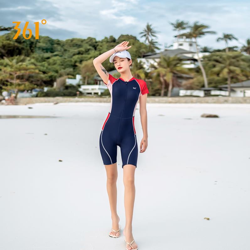 Bộ Đồ Bơi Liền Thân ONE PIECE Ngắn Tay Thời Trang 361d Thoải Mái Cho Nữ sexy