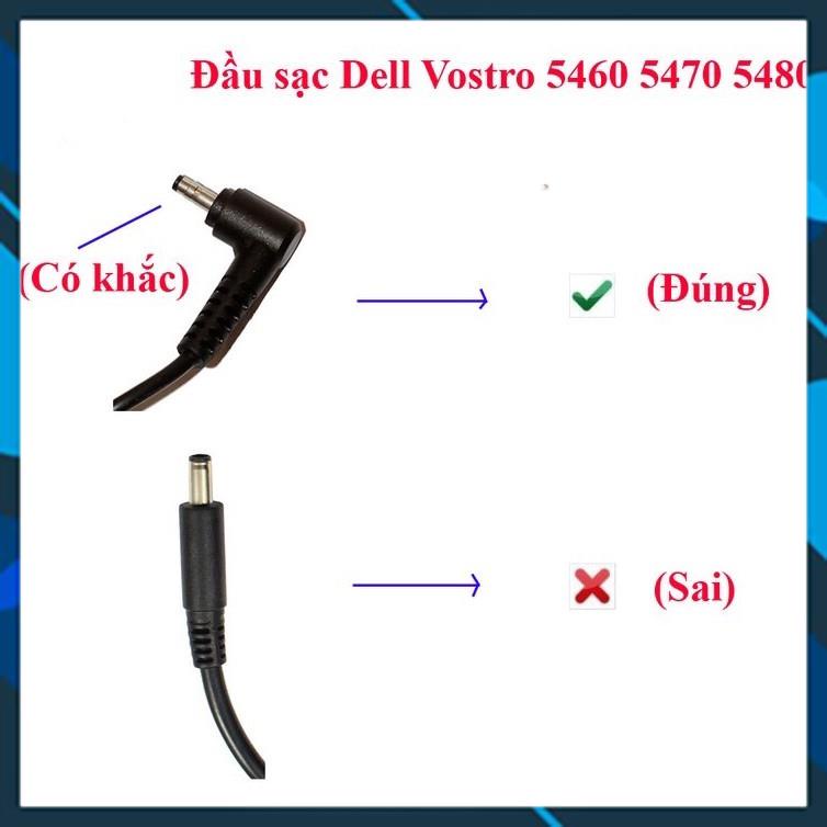 Sạc Laptop Dell Vostro 5460 5470 5480 5560 chân nhỏ 19.5V – 4.62A  [ FREE SHIP ĐƠN TỪ 50K ]