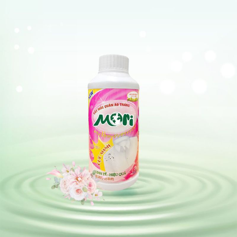 Tẩy mốc, tẩy trắng Mori( chỉ dùng cho đồ màu trắng)