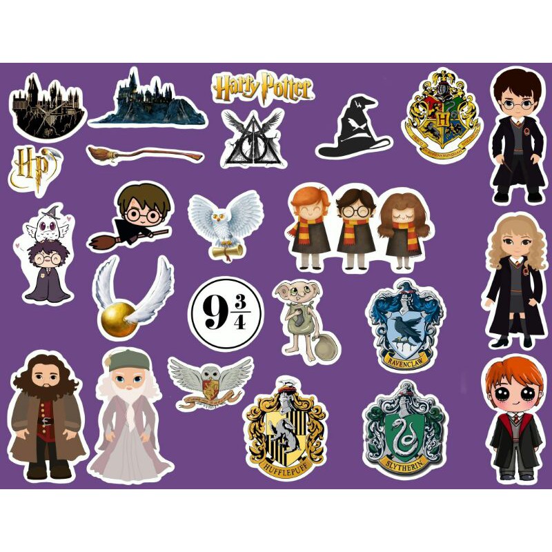 Sticker Ủi Thêu Hình Harry Potter