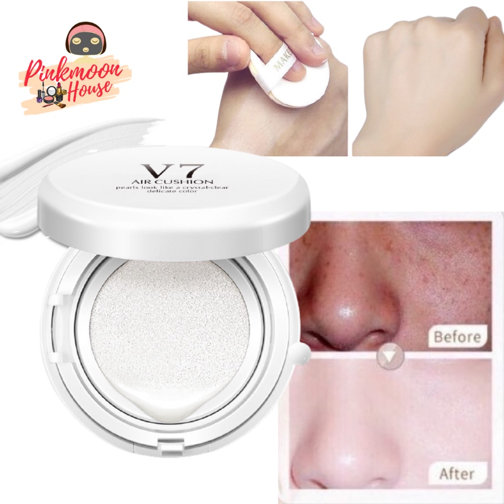 KEM CUSHION "LƯỜI" V7 TRẮNG SÁNG TỨC THÌ KHÔNG CẦN MAKE UP