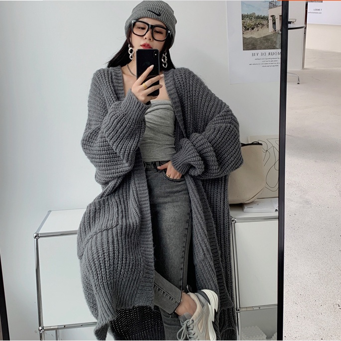 Áo Khoác cardigan Dệt Kim Tay Dài Phong Cách Nhật Bản Thời Trang Thu Đông Mới 2022