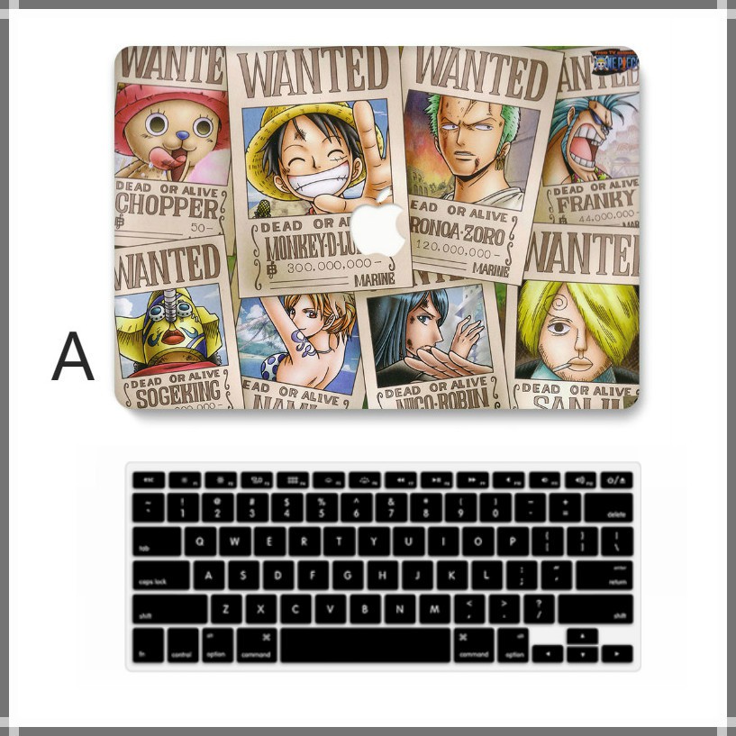 【One Piece】Vỏ Máy Tính 2020air13.3  Pro16 (Phi) New Macbook Air 13.3 2018 Pro 13 15 Touch Bar A1932 A1466 A1708 Air11 Rea13 2020pro13