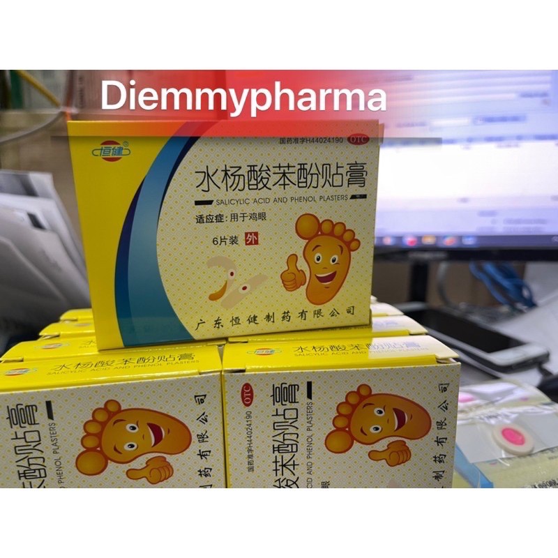 Miếng dán mụn cơm , mụn cóc , mắt cá chân