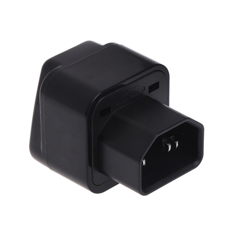 Đầu Chuyển Đổi Nguồn Điện Bonjour Iec 320 C14 Sang Đầu Cái Đen