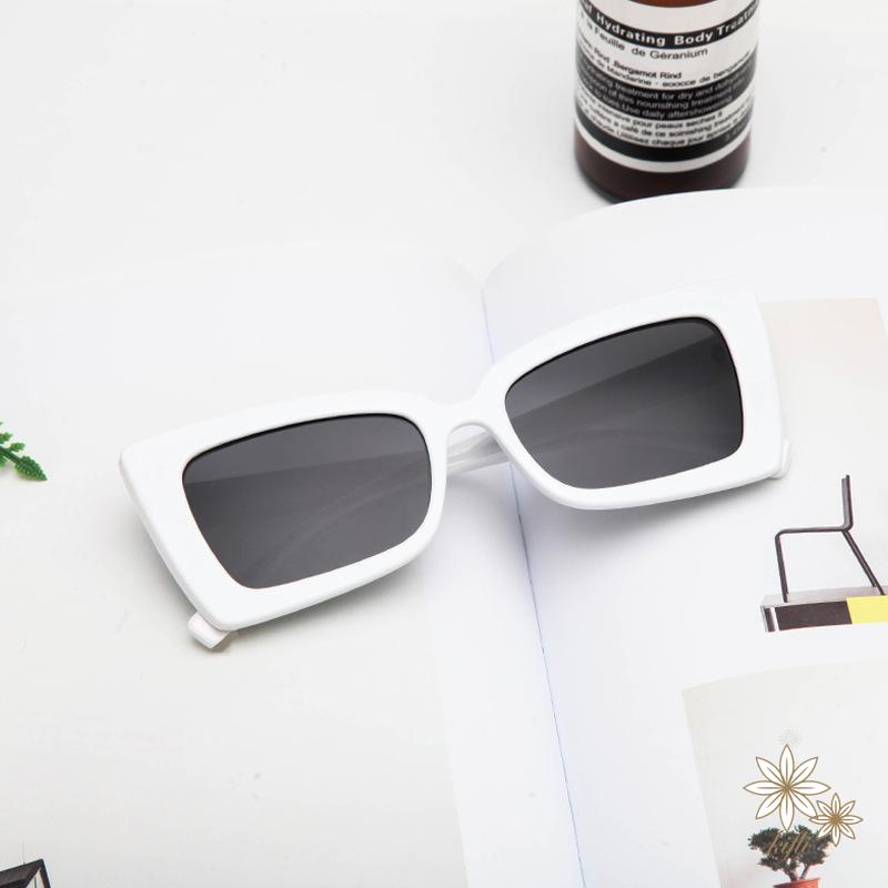 Kính Râm Gọng Vuông Thời Trang Phong Cách Retro