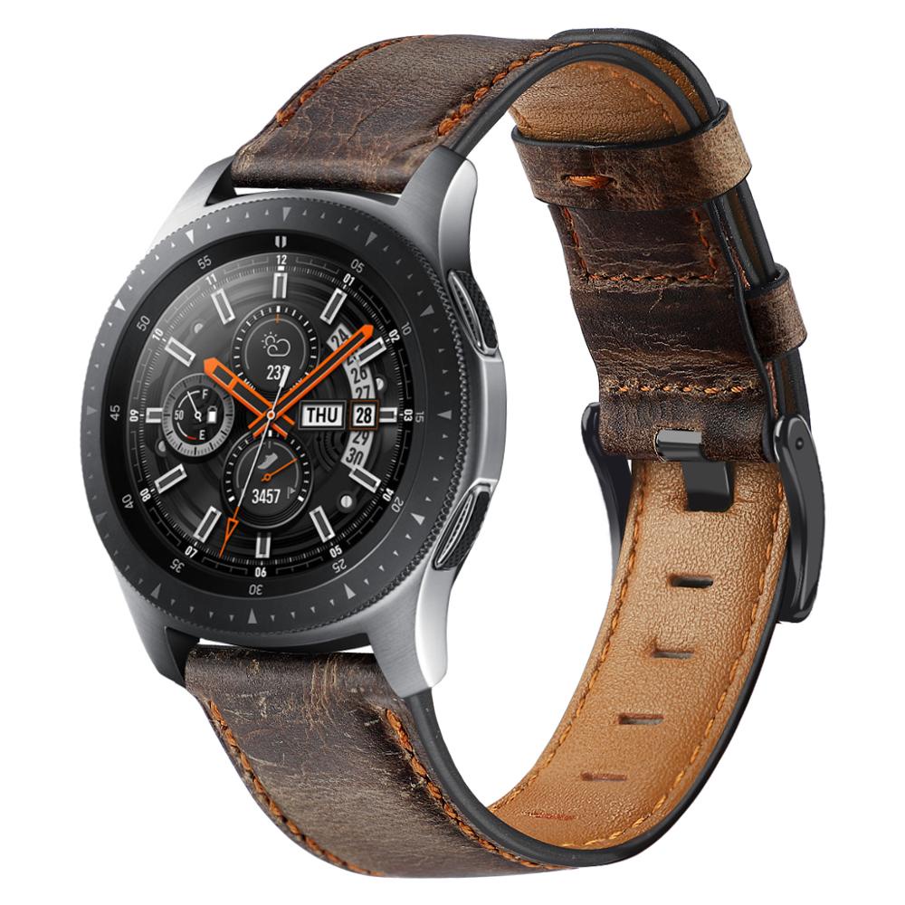 Dây Đeo Bằng Da Thật 20mm 44mm / 5 Pro 45mm Cho Đồng Hồ Thông Minh Samsung Galaxy Watch 5 40mm