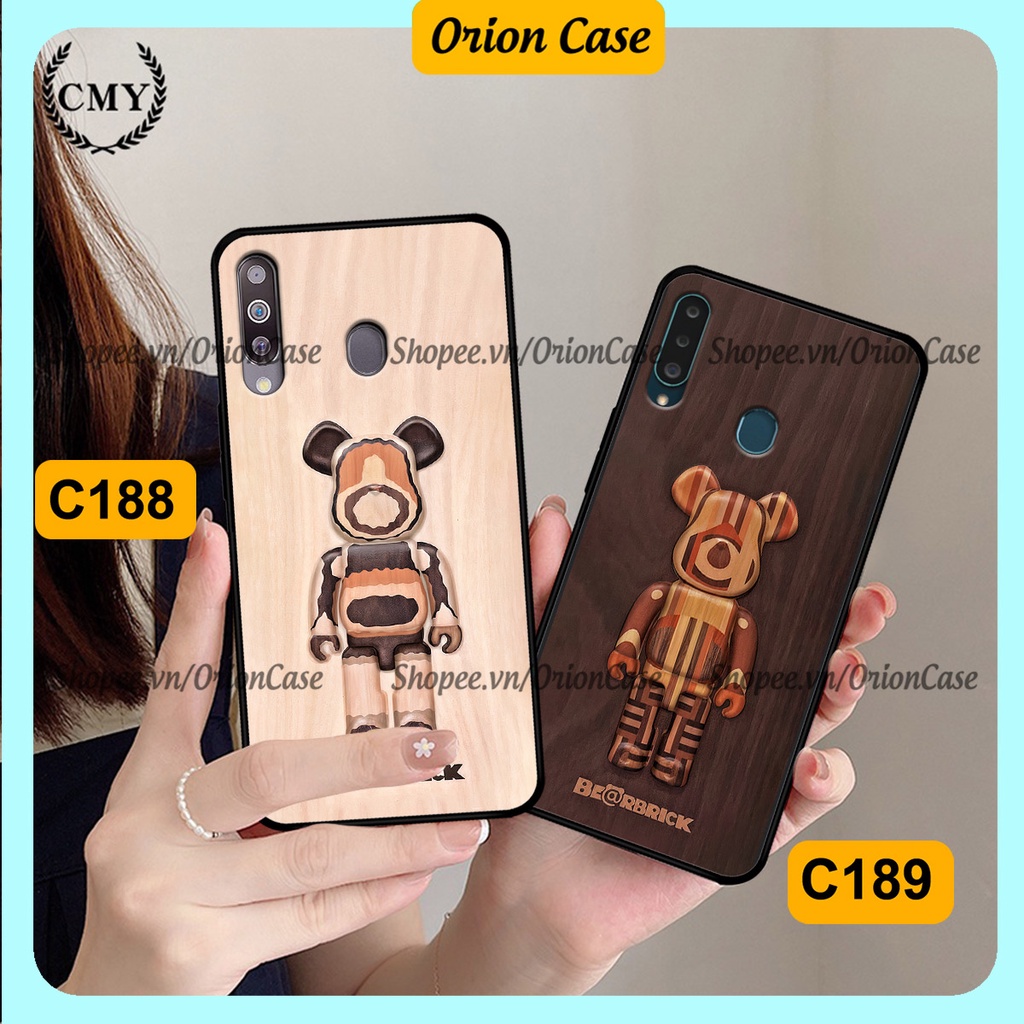 Ốp lưng Samsung A20s - M30 in hình bearbrick 3D thời trang, cá tính. ốp chống sốc, bền đẹp