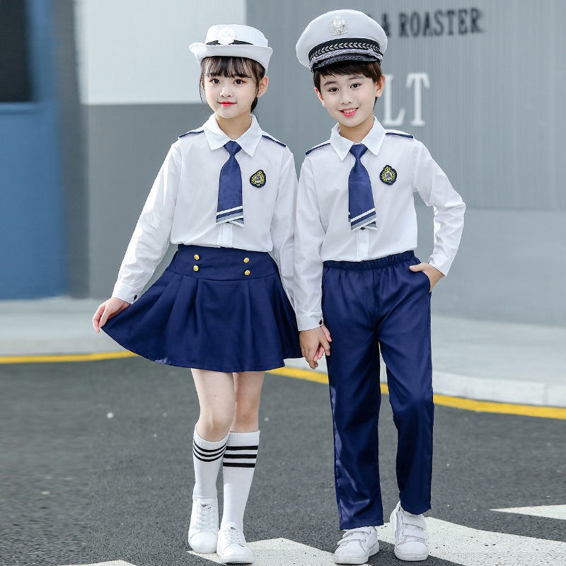 Bộ Đồng Phục Học Sinh Hóa Trang Phi Công Dành Cho Trẻ Mẫu Giáo