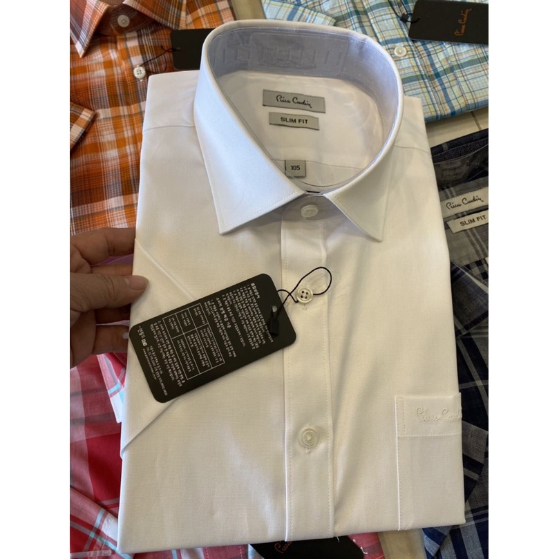 Áo Sơ Mi Ngắn Tay Nam PIERRE CARDIN Xuất Hàn