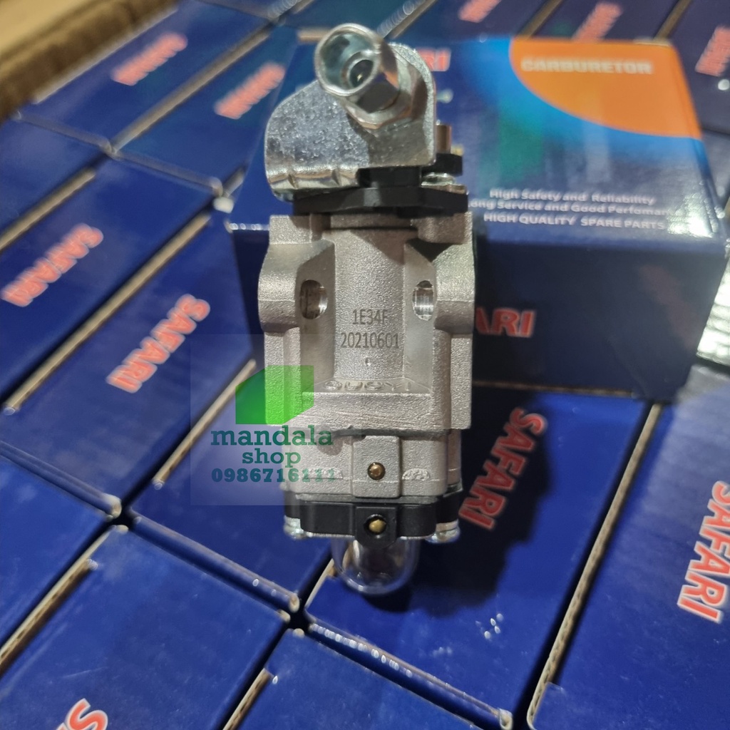 Chế hòa khí Sarafi máy cắt cỏ 260 - bình xăng con máy cắt cỏ 2 thì 260, 330...
