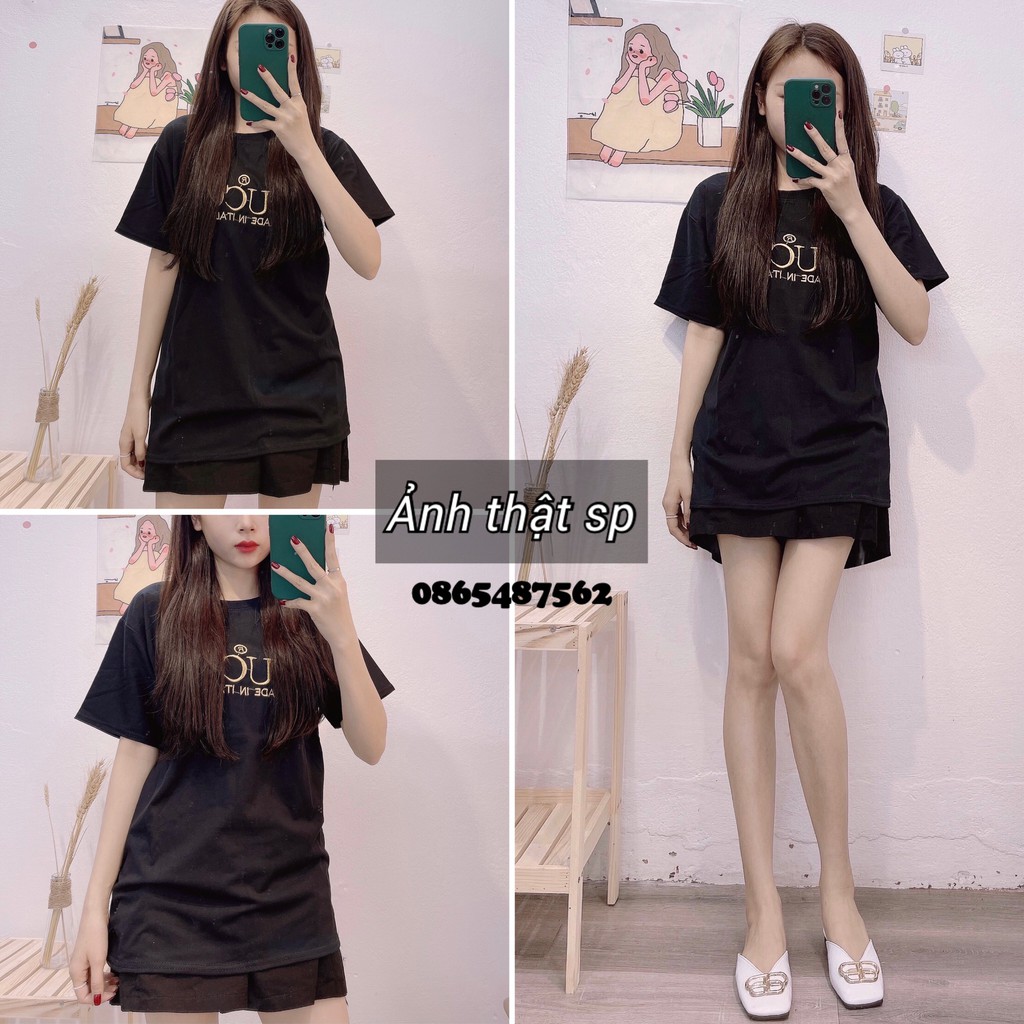 Áo Phông Nữ, Áo Thun Nữ Chất Thun Cotton Hàng Qc Siêu Mát | BigBuy360 - bigbuy360.vn