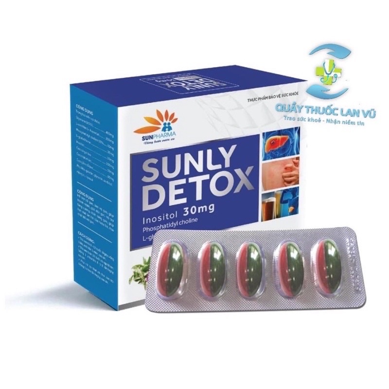 Mát gan Sunly detox
