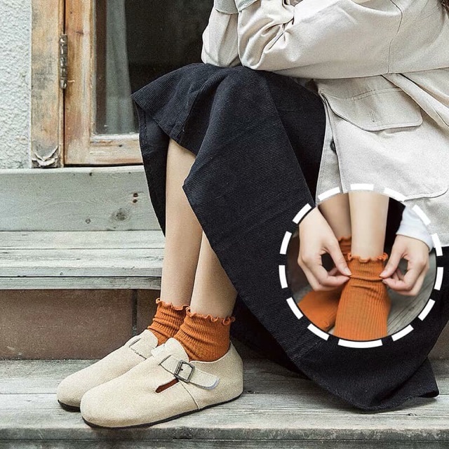Tất dài,tất ren cao cổ style ulzzang